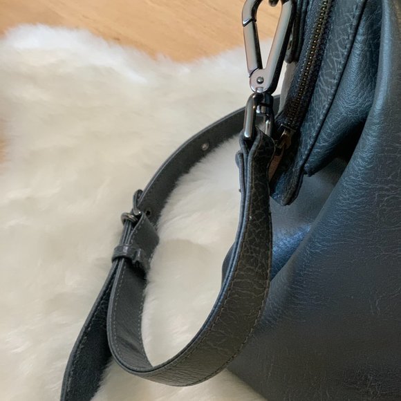 NWOT Matt & Nat Malone Doctor Handbag Satchel - Grey - Picture 11 of 12